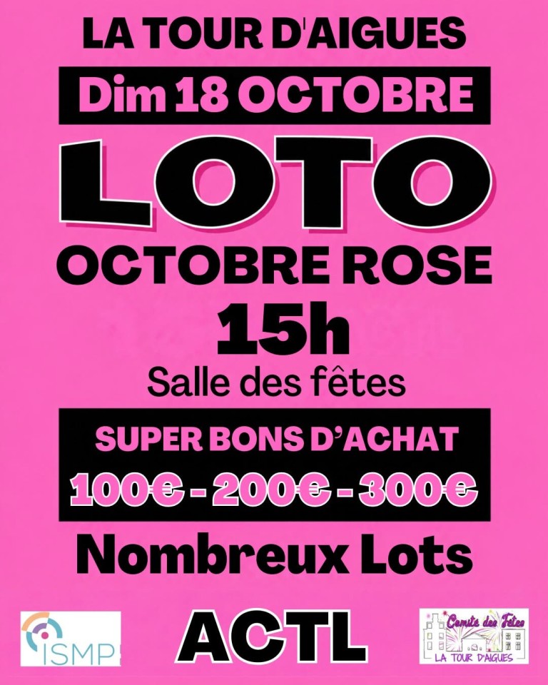 Loto octobre rose