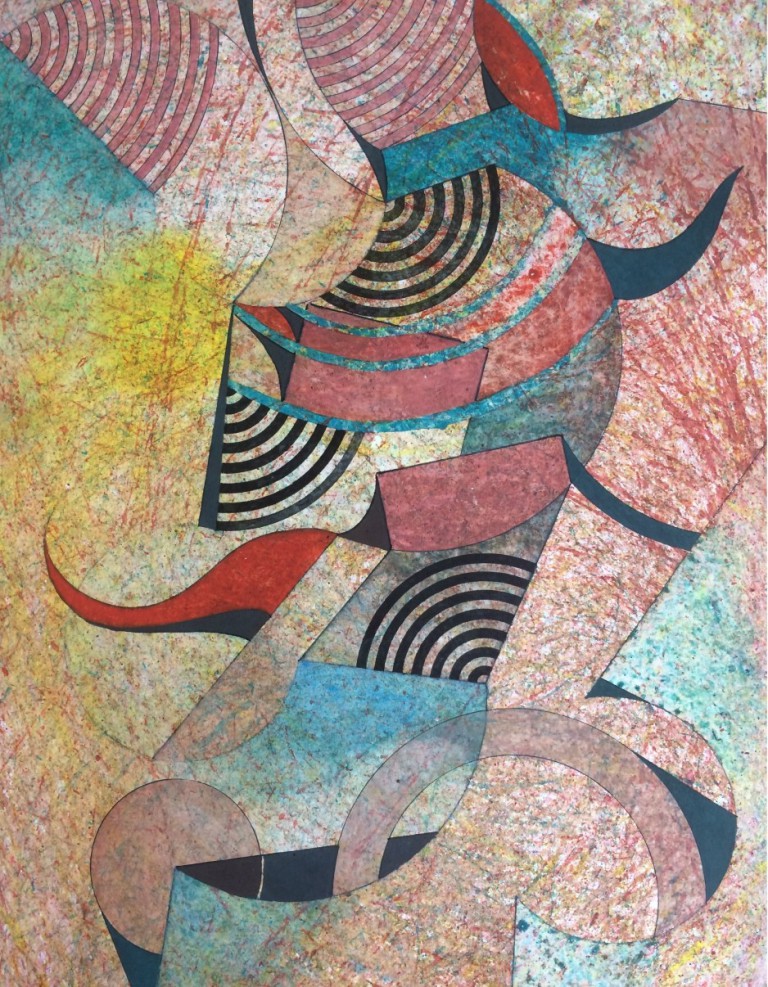 Exposition Philippe Leclerc - Technique mixte sur papier