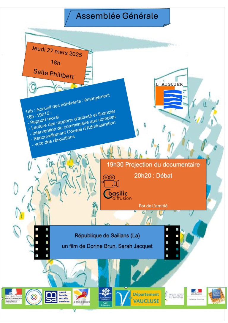 Assemblée générale et projection du documentaire La République de Saillans