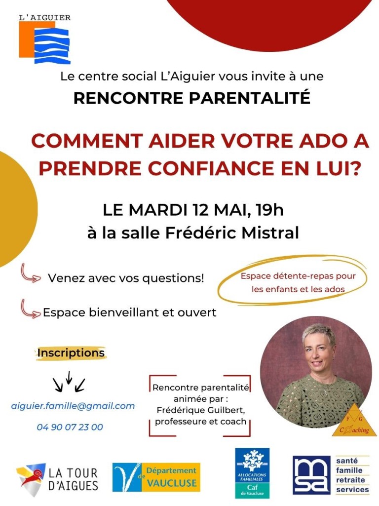 Rencontre parentalité - Comment aider votre ado à prendre confiance en lui ?