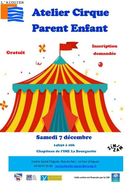 Atelier cirque parent-enfant