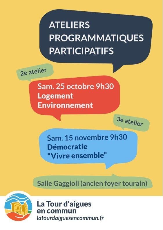 Atelier programmatique participatif