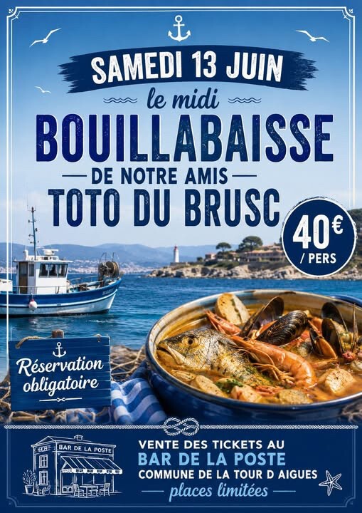 Bouillabaisse au Bar de la Poste