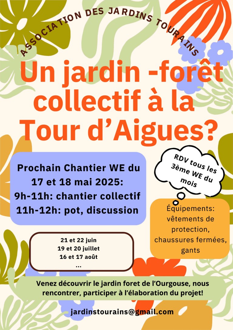 Chantier collectif jardin-forêt