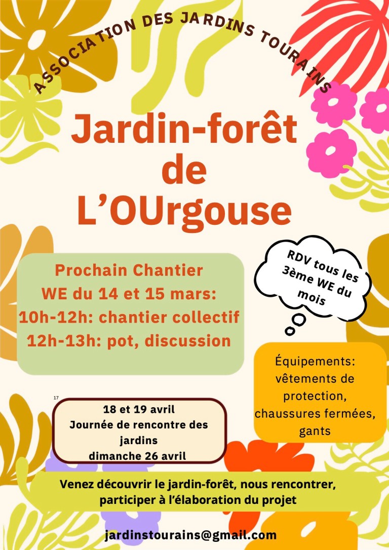 Chantier collectif jardin-forêt