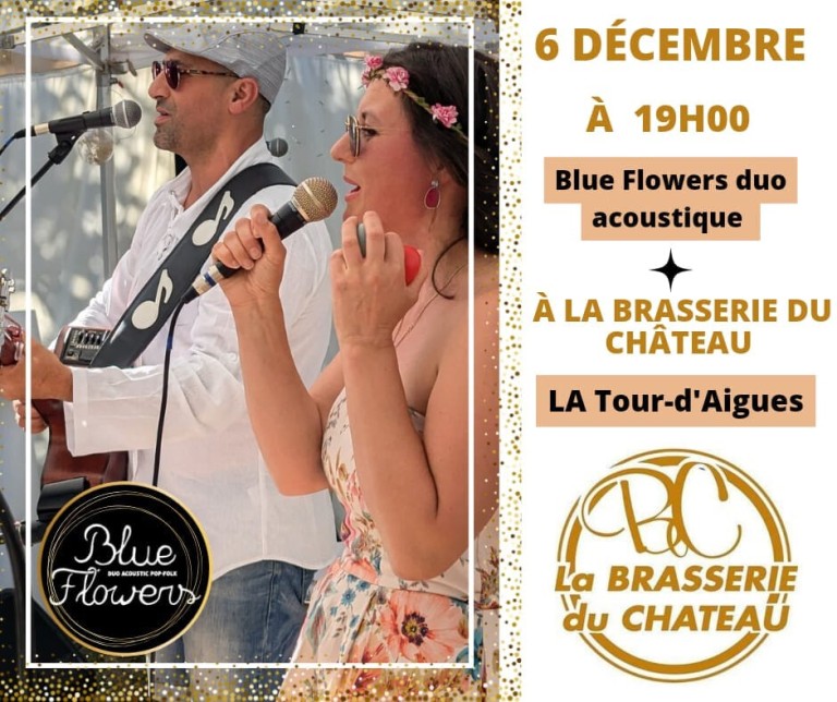 Concert avec  Blue Flowers Duo