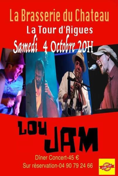 Dîner concert avec Lou Jam