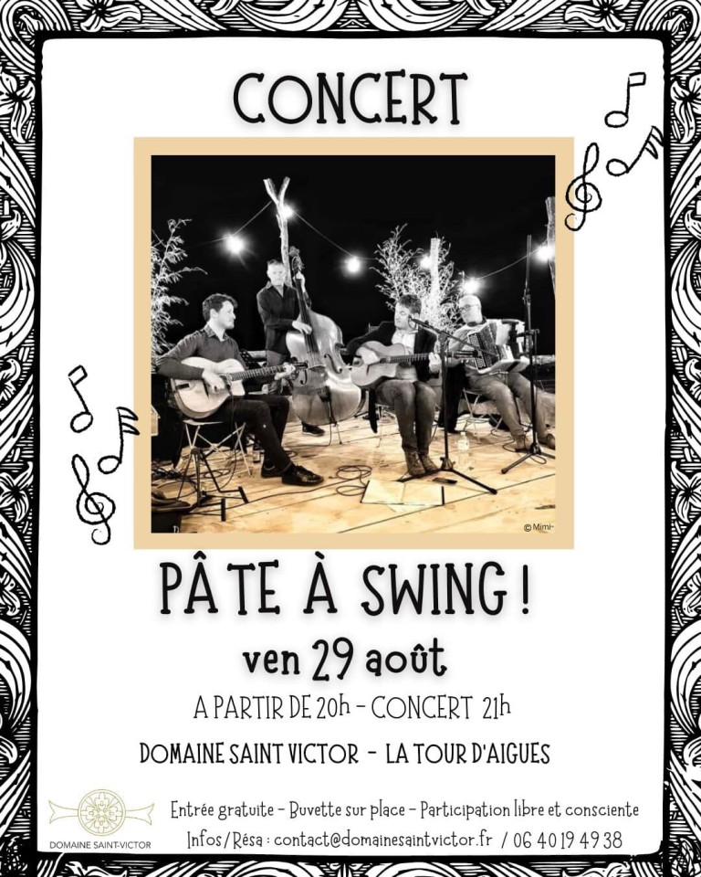 Concert Pâte à swing