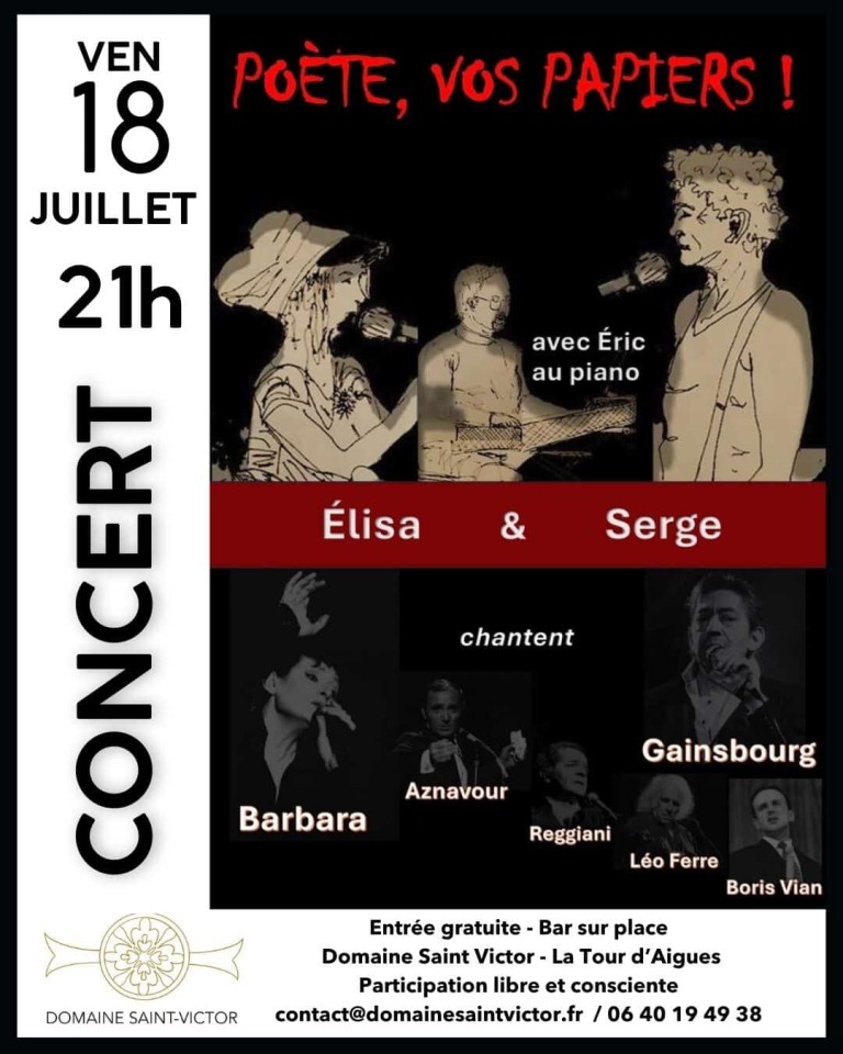Concert - Poètes vos Papiers