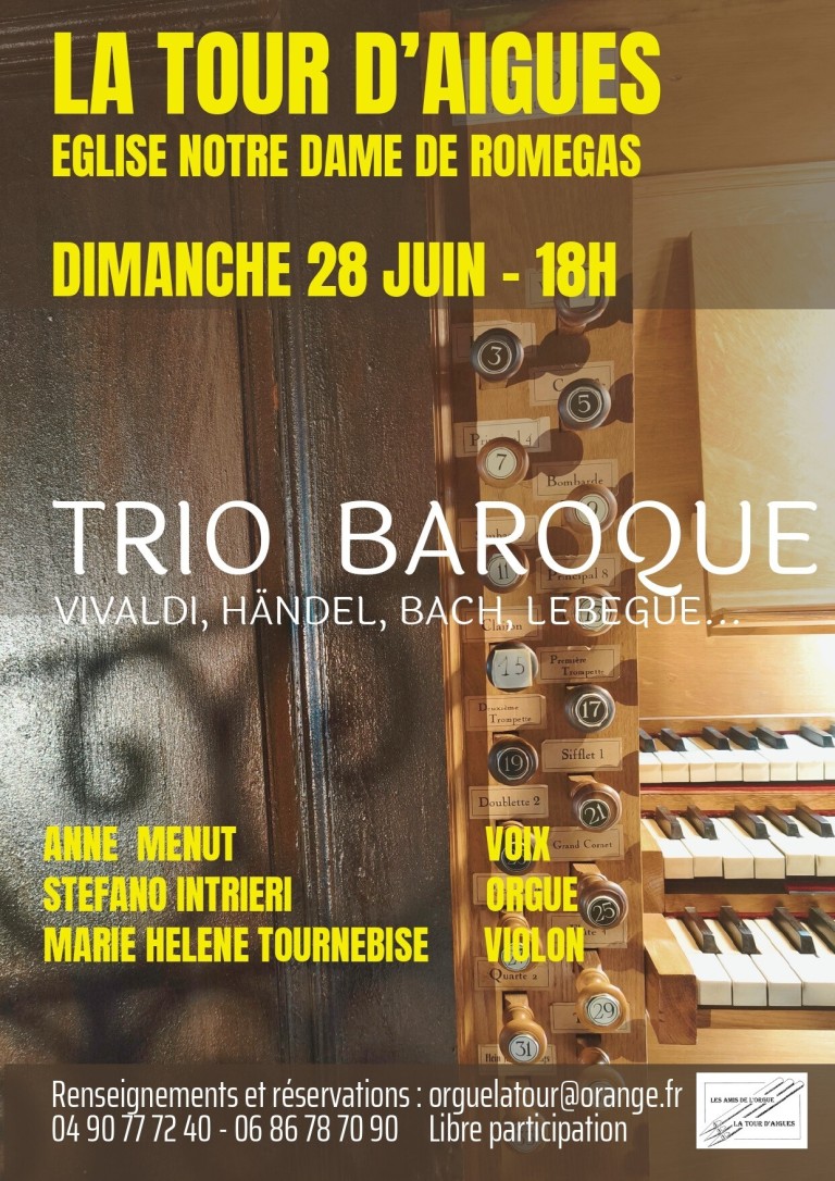 Concert Trio baroque