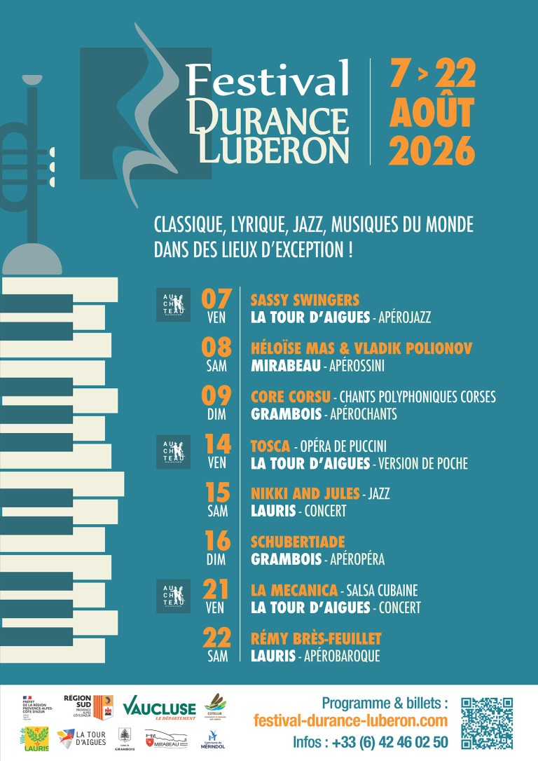 Concert - Festival Durance Luberon - Apérojazz : Sassy Swingers