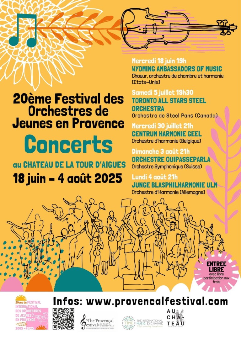 Festival international des orchestres de jeunes en Provence - Orchestre Quipasseparla