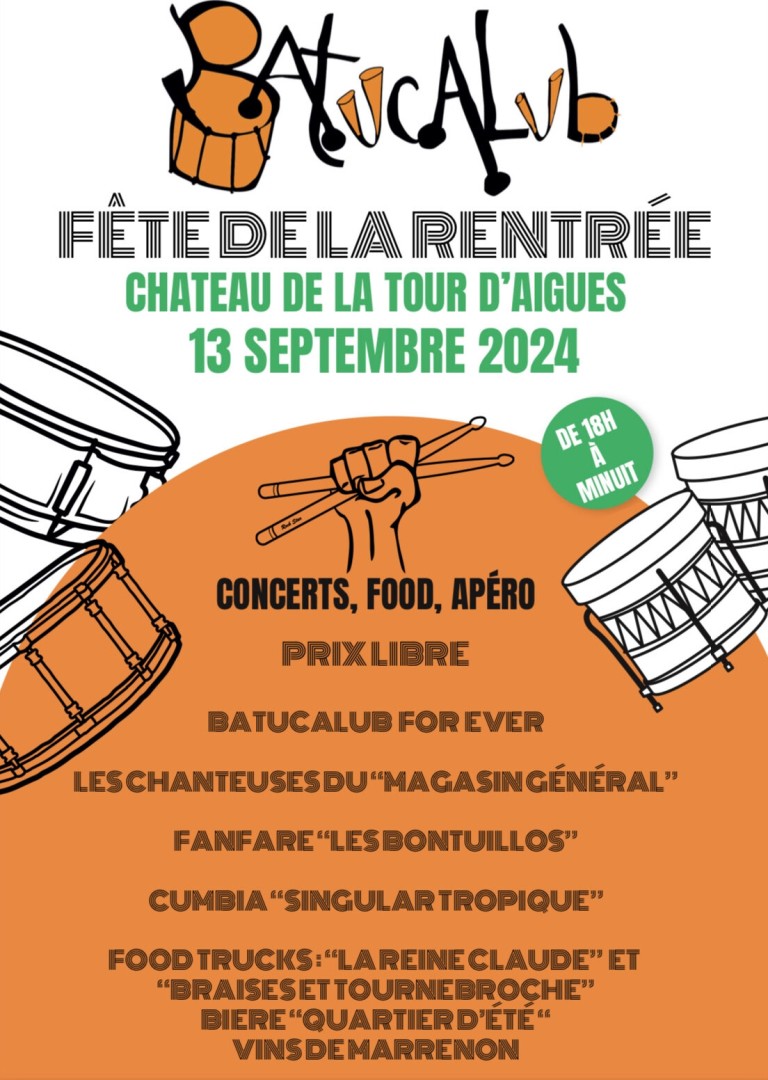 Batucalub - Fête de la rentrée