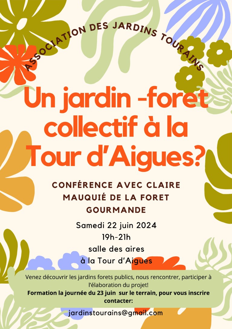 Conférence sur les jardins forêt