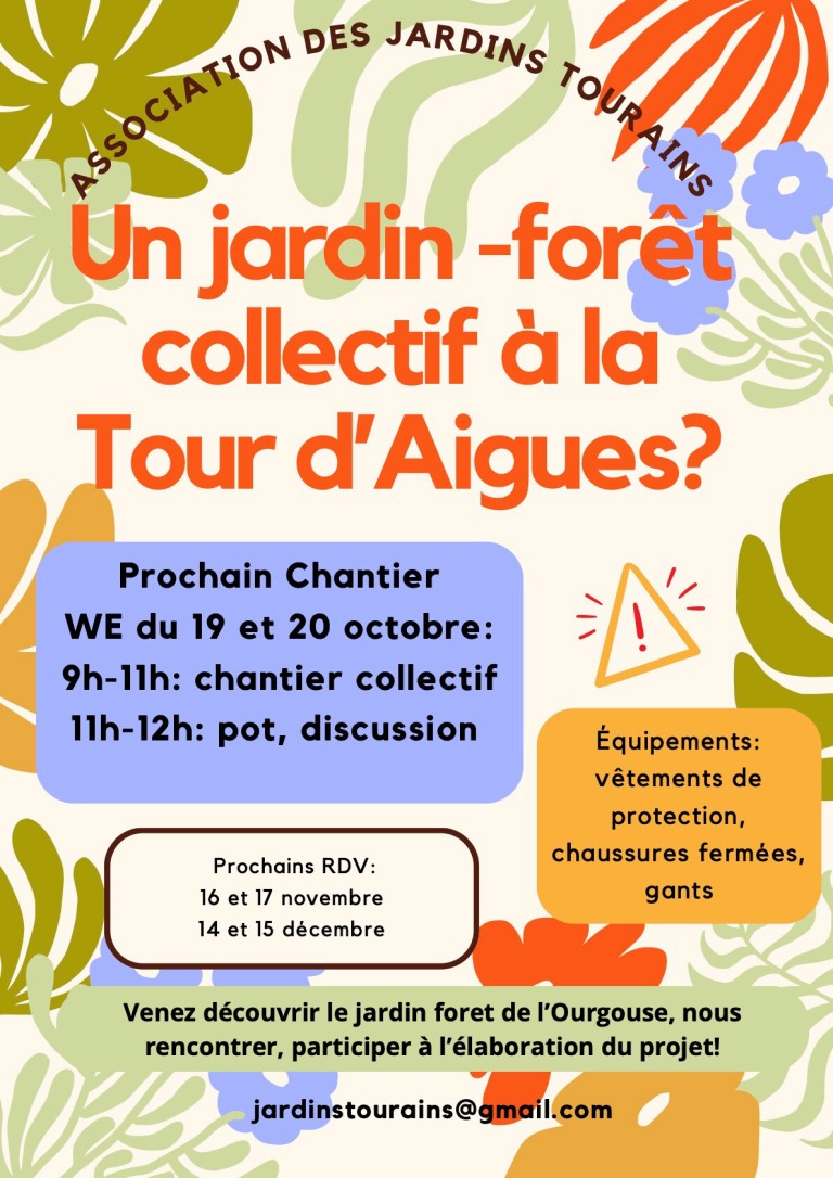 Chantier collectif jardin-forêt
