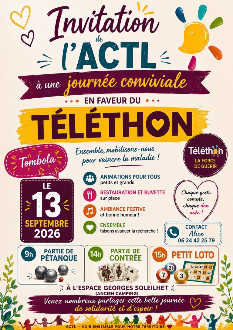 Journée ACTL pour le Téléthon