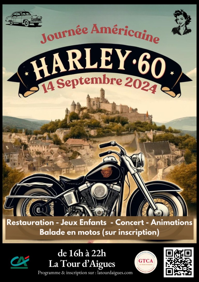 Journée américaine Harley 60