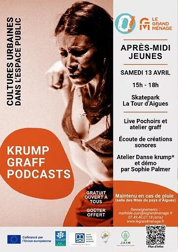 Krump, graff, podcast