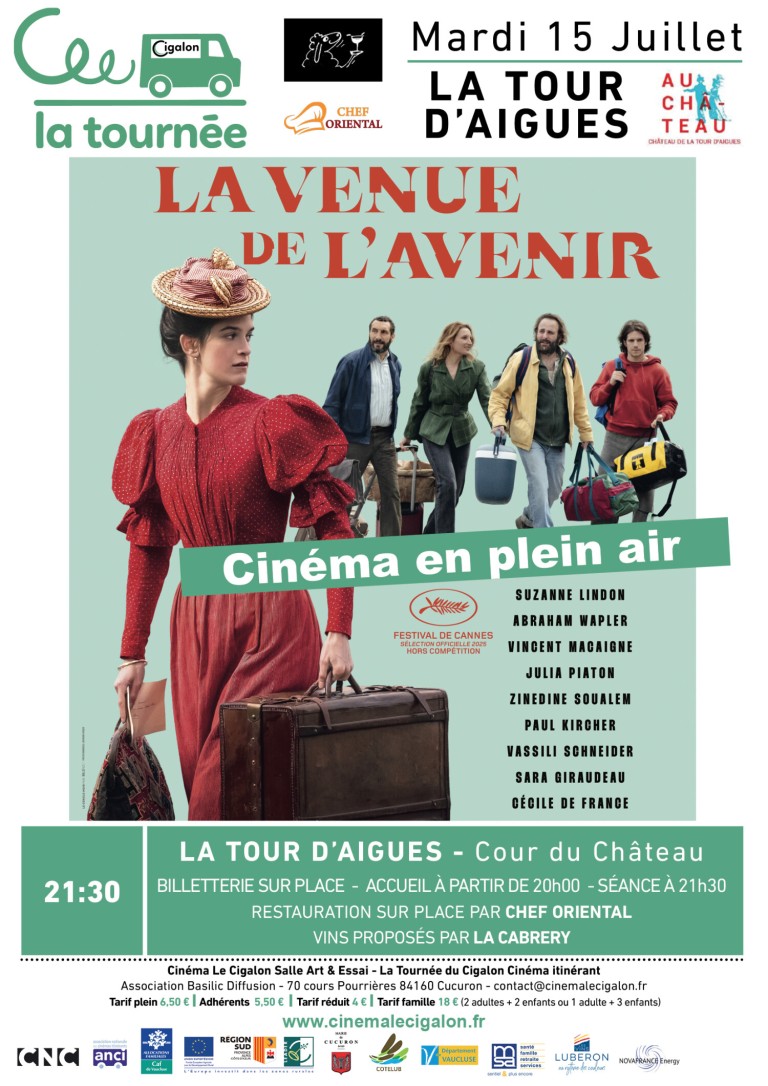 Cinéma en plein air - La venue de l'avenir