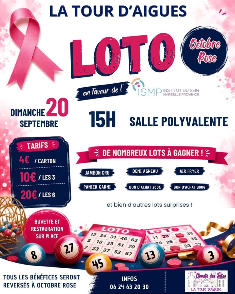 Loto Octobre rose