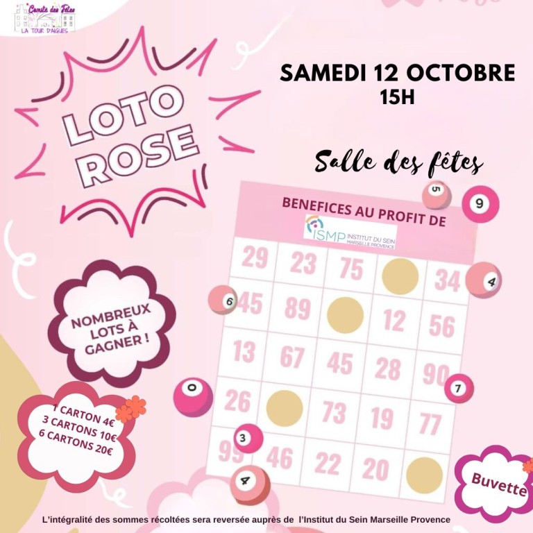 Loto rose