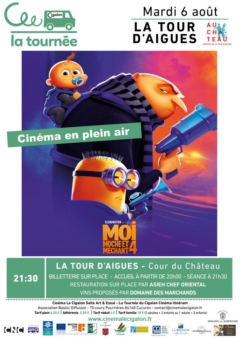 Ciné plein air - Moi moche et méchant 4