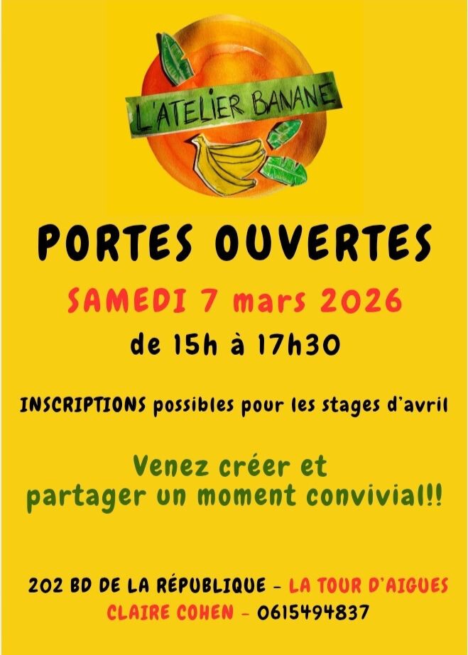 Portes ouvertes Atelier Banane