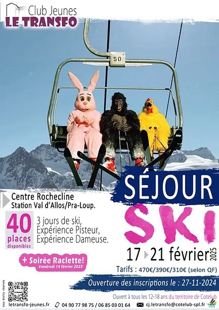 Séjour ski 2025