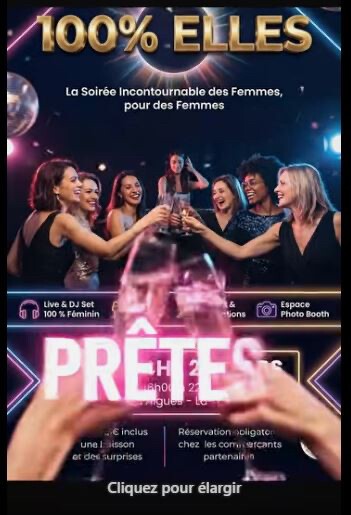 Salon de la mode et du bien-être et soirée 100 % elles