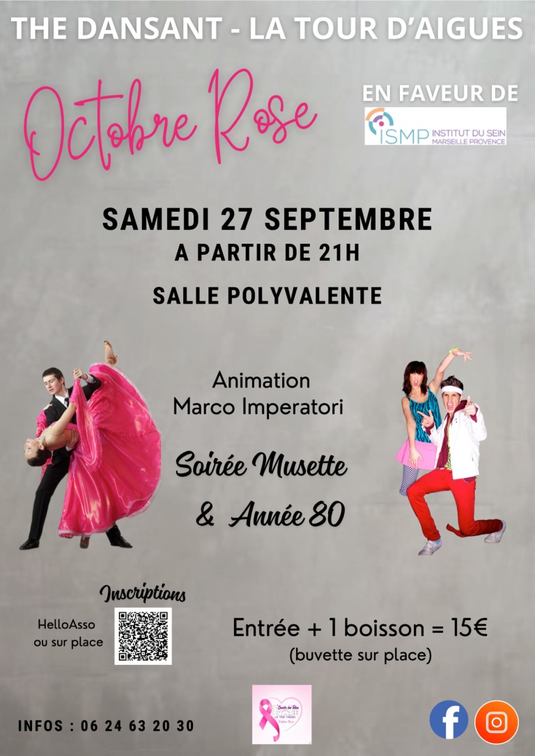 Thé dansant Octobre rose
