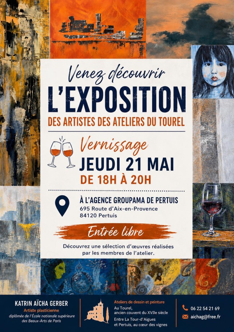 Vernissage de l'exposition des artistes des ateliers du Tourel