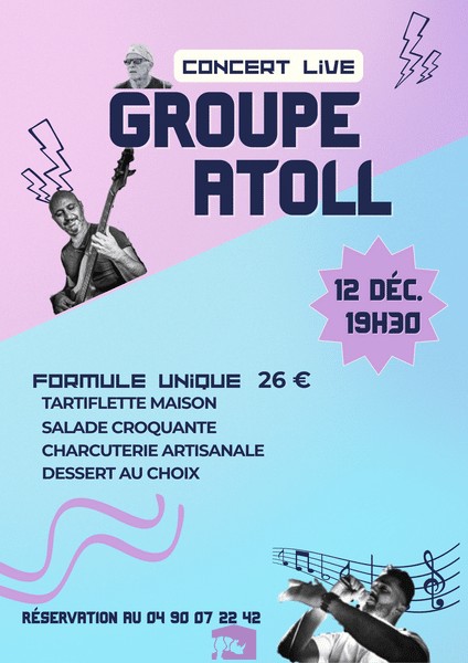 Concert Groupe Atoll