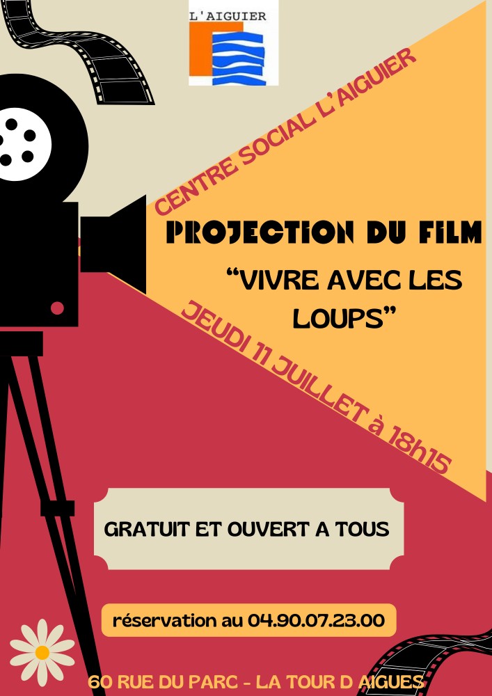 Projection du film Vivre avec les loups
