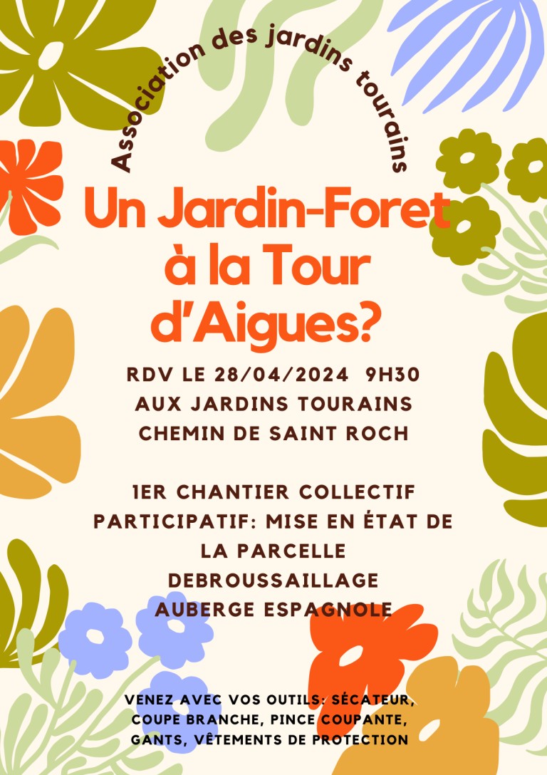 Un jardin-forêt à La Tour d'Aigues ?